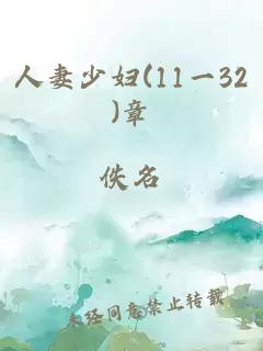 人妻少妇(11一32)章
